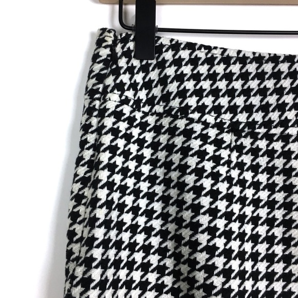 THE LIMITED Mini Skirt Wool Blend Houndstooth 90s Y2K Vibes Clueless Size 4 - Picture 4 of 9